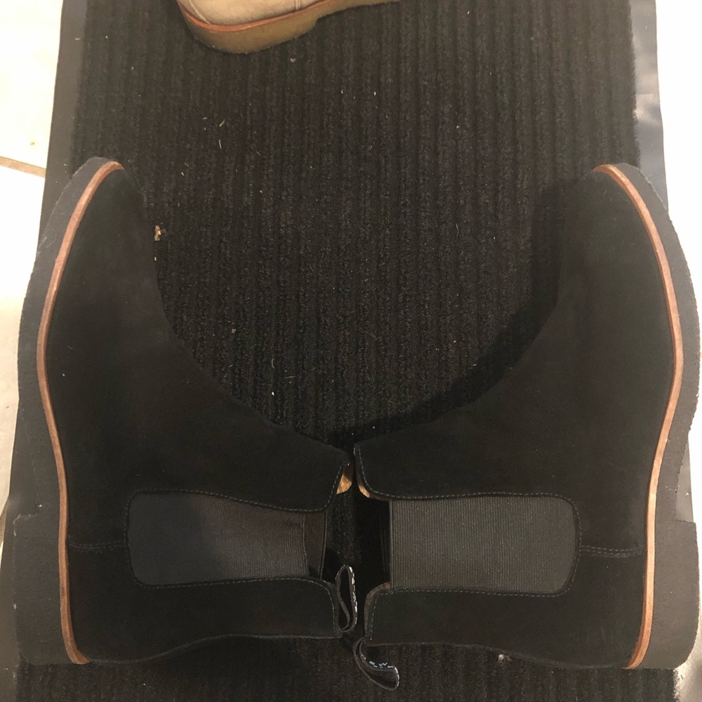 New Republic Black Suede Chelsea Boots Size 10